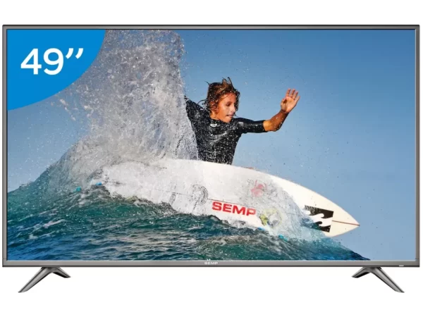 TELA DISPLAY Smart TV 4K LED 49” Semp SK6200 - Image 2