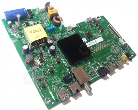 PLACA PRINCIPAL TV SEMP TCL 32S6500S MODELO 40-RT41V2-MPB2HG (CONECTOR MAIOR)