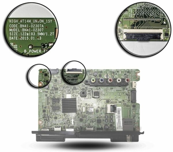 PLACA PRINCIPAL PARA TV SAMSUNG UN40J5300AG UN48J5300AG UN50J5300AG UN55J5300AG MODELO BN41-02307A - Image 3
